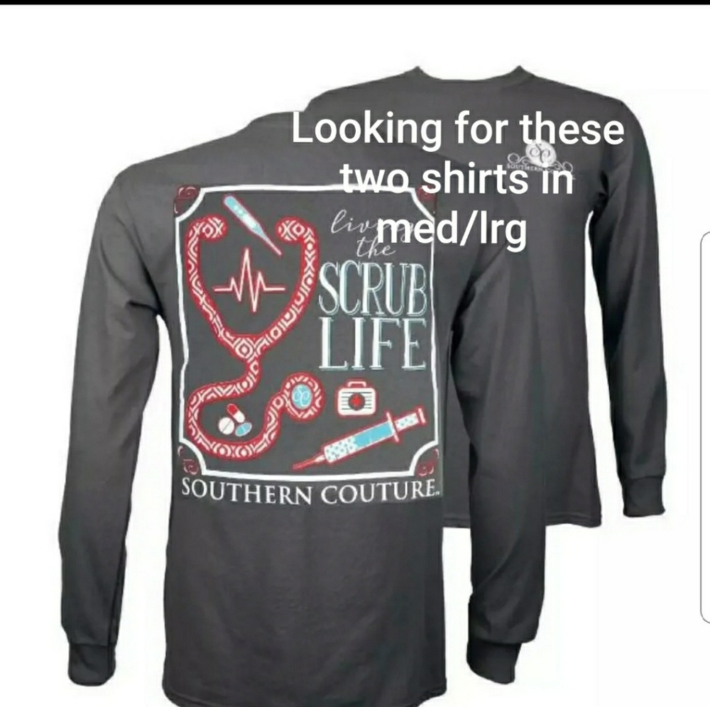 LOOKING FOR THESE TWO SHIRTS